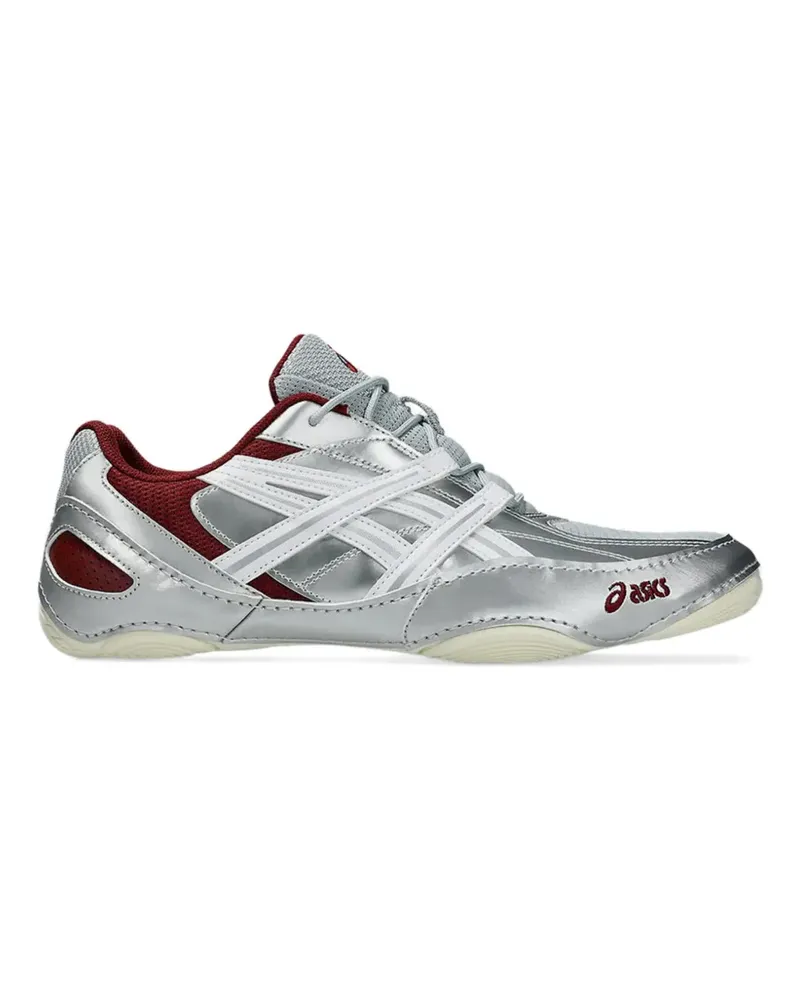 Asics hypersync striped sneakers - Silber Silber