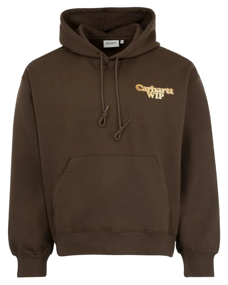 Carhartt WIP Hoodie mit Logo - Braun Braun