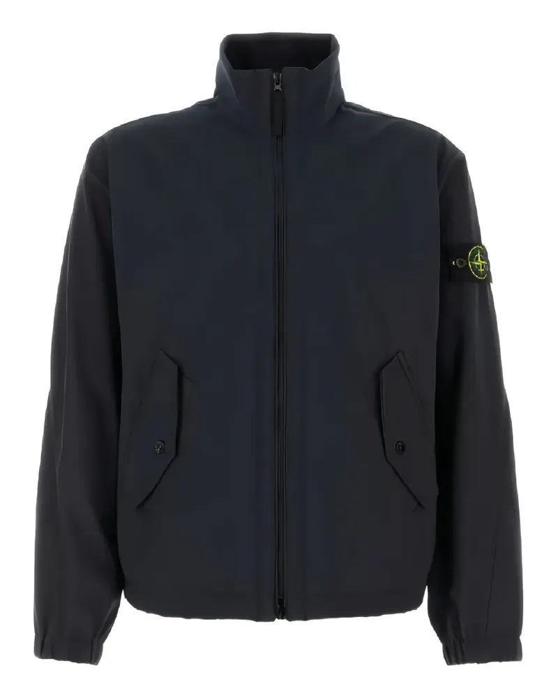 Stone Island Jacke mit Stehkragen - Blau Blau