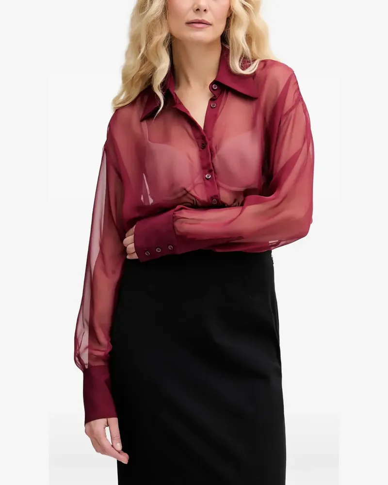 Aniye By Ivette buttoned collared shirt - Rot Rot