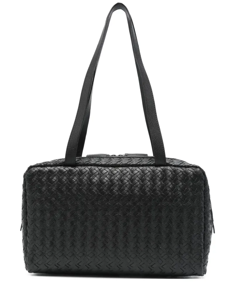 The Row Gewebte Astra Tote Bag - Schwarz Schwarz