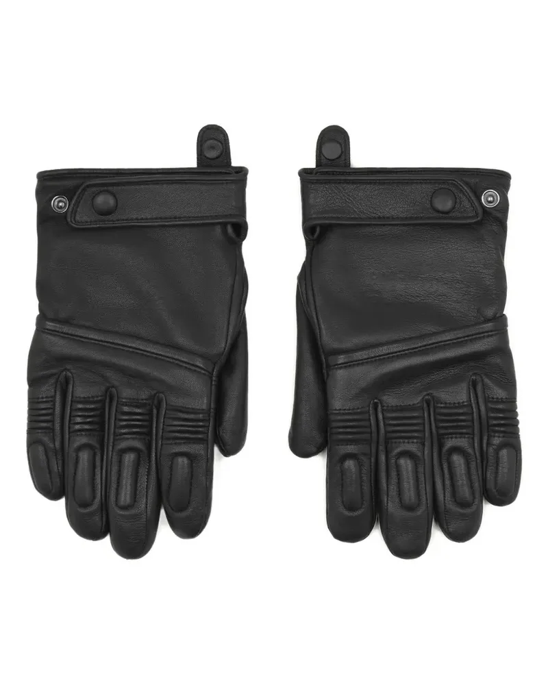 Maison Margiela Handschuhe aus Leder - Schwarz Schwarz