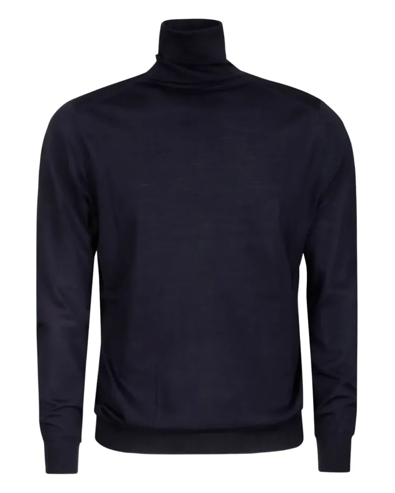 Alpha Industries Pullover mit Rollkragen - Blau Blau