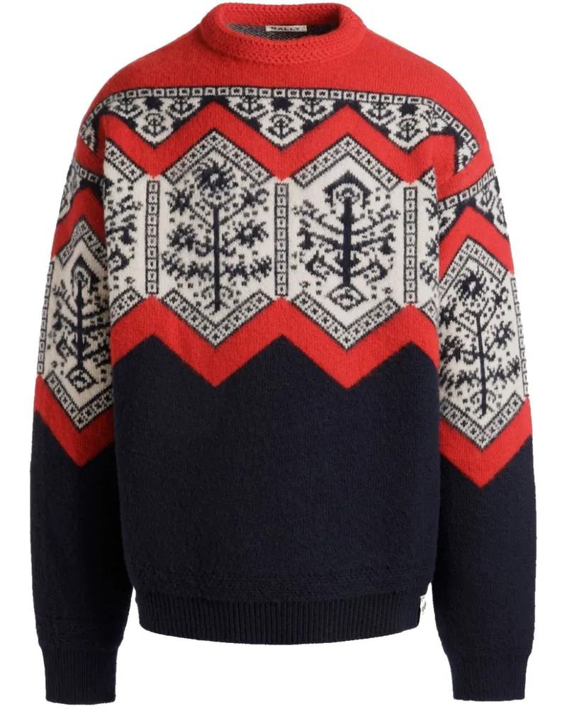 Bally Winter Capsule Pullover - Rot Rot