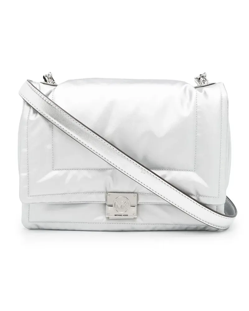 Michael Kors Rory quilted crossbody bag - Metallic Metallic