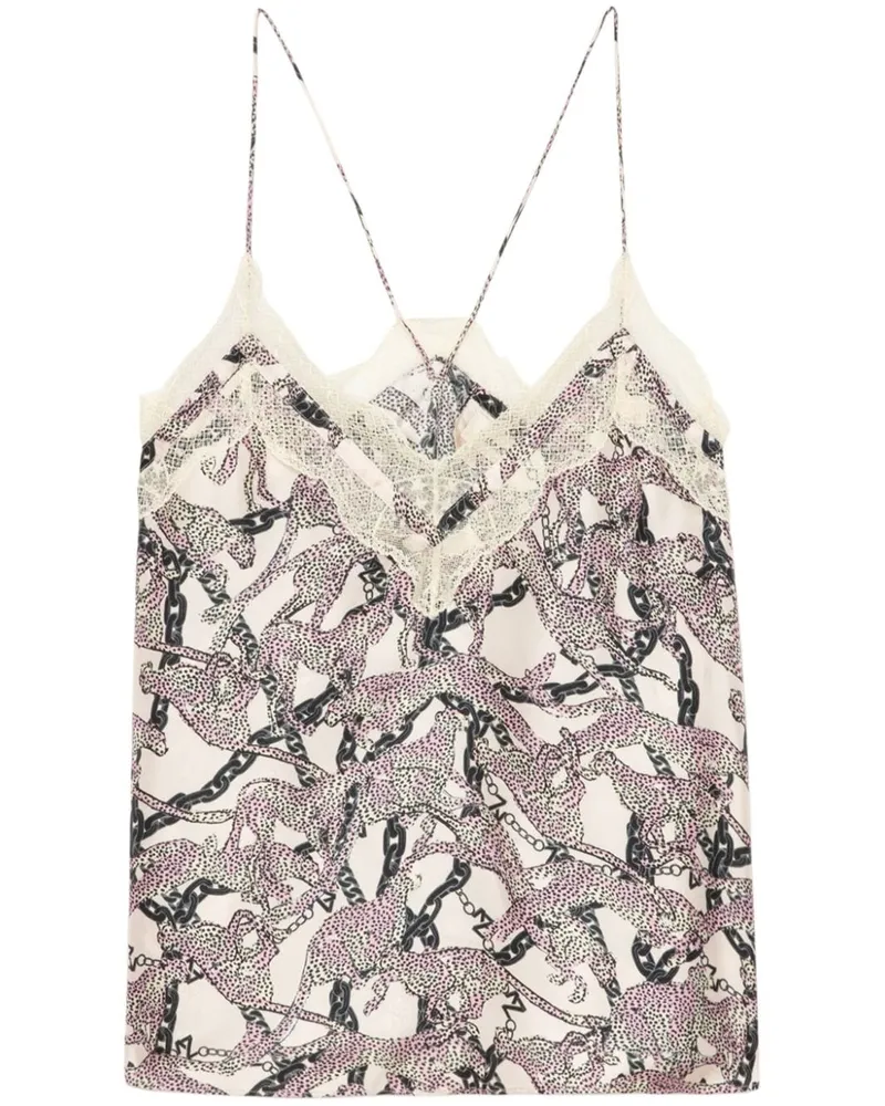 Zadig & Voltaire Christo Wild Chains Oberteil - Nude Nude