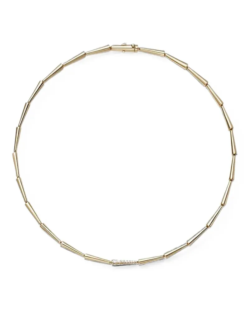 Melissa Kaye Lola linked necklace - Gold Gold