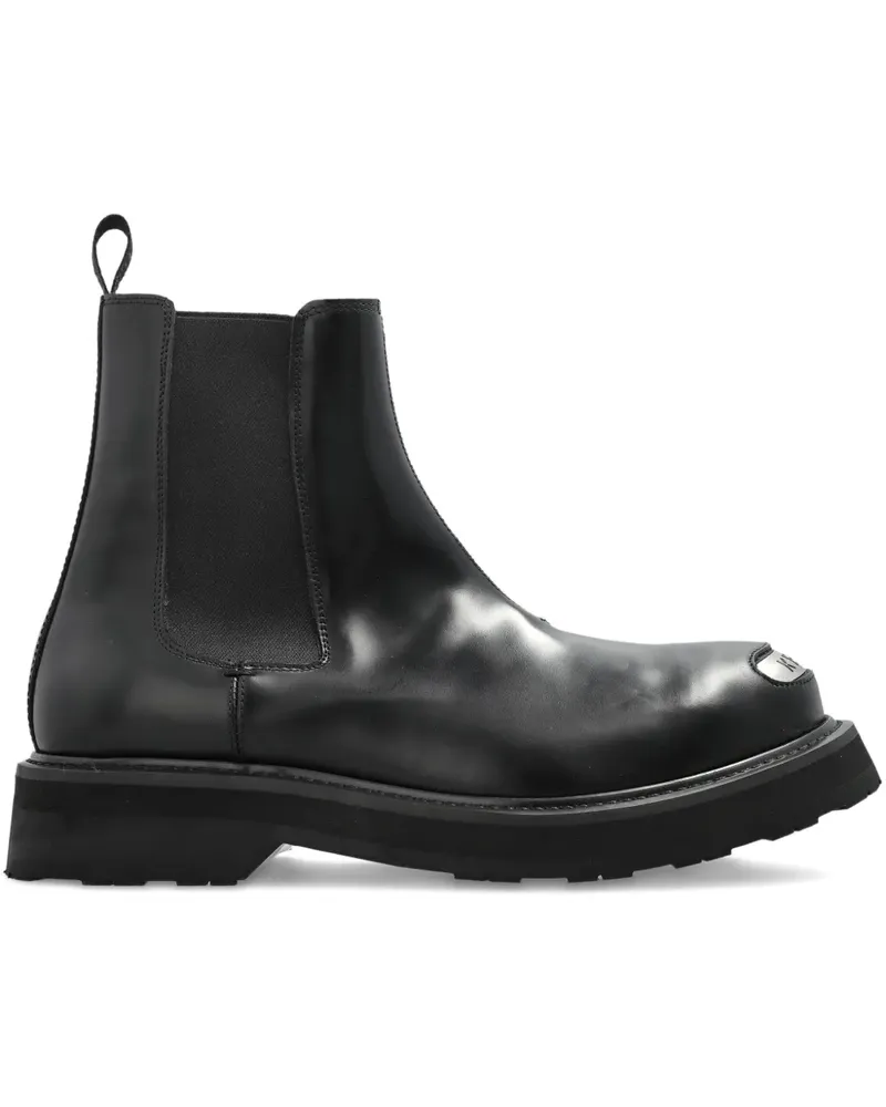 Kenzo Stiefel mit Logo - Schwarz Schwarz
