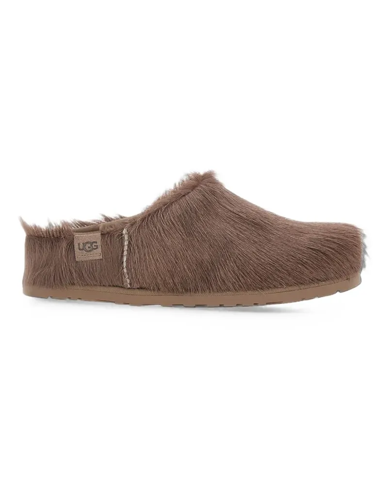 UGG Otzo Mules aus Faux Fur - Braun Braun