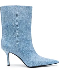 Alexander Wang Delphine Stiefel 90mm Blau