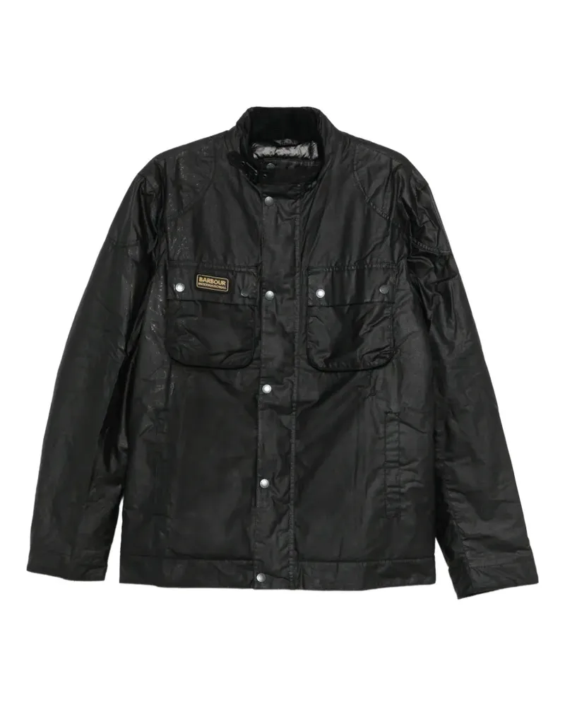 Barbour Jacke mit Reißverschluss - Schwarz Schwarz