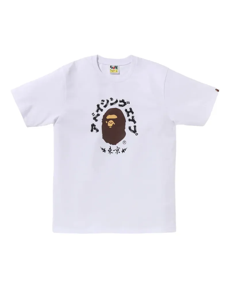 BAPE Summer T-Shirt - Weiß Weiß