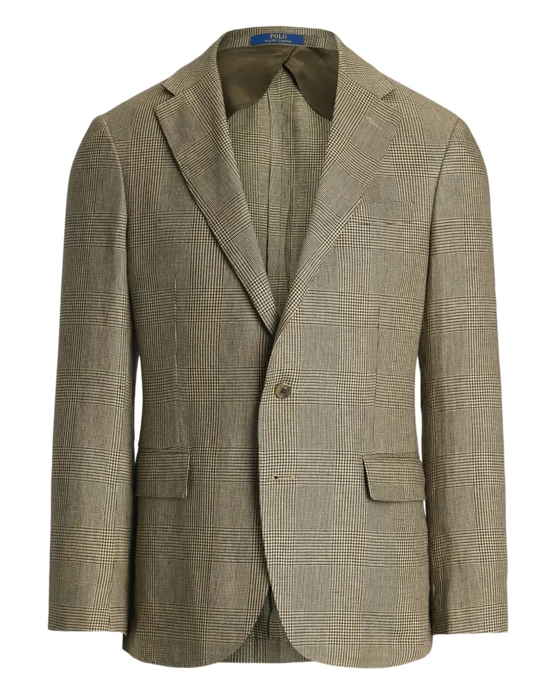 Ralph Lauren Prince of Wales check blazer - Braun Braun