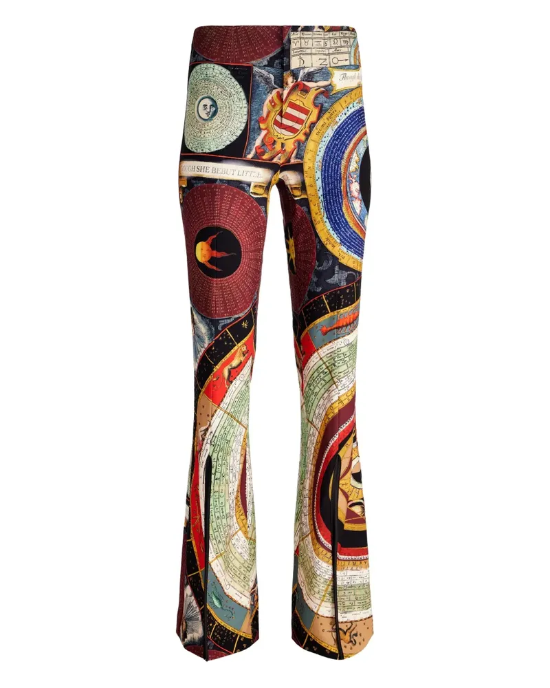 Alice + Olivia Teeny Bootcut-Hose - Rot Rot
