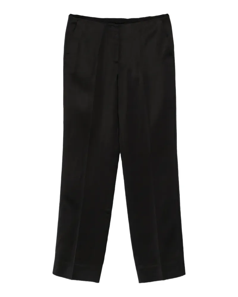 Totême Klassische Hose - Schwarz Schwarz