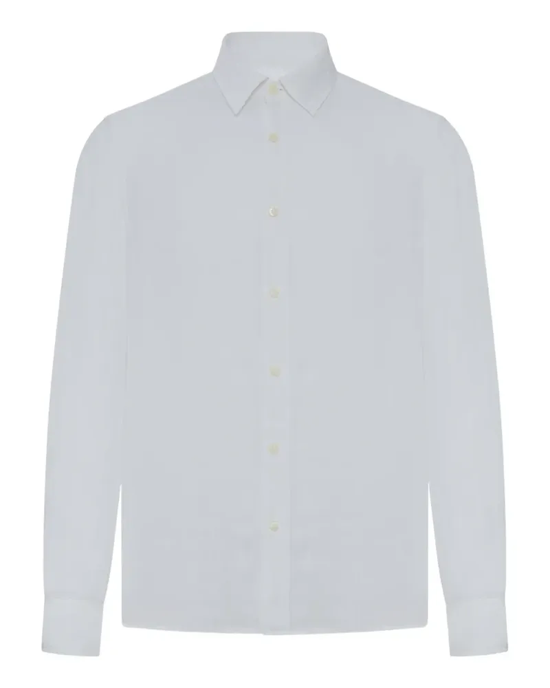 120% Lino long-sleeves shirt - Weiß Weiß