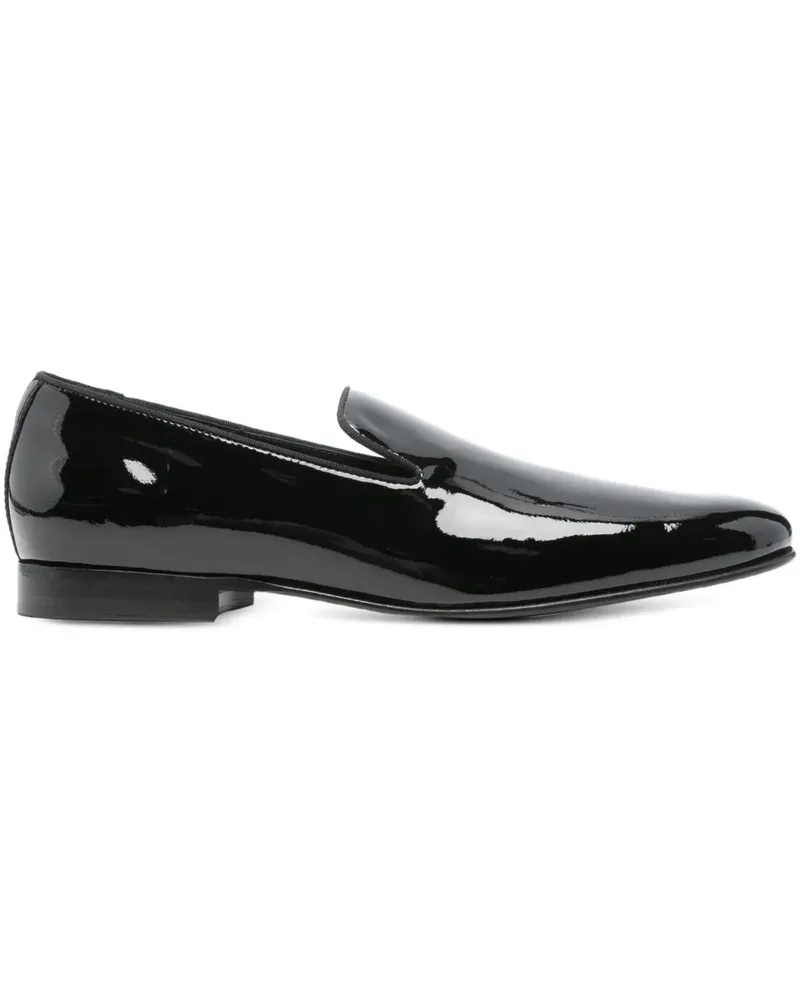 Paul Smith Loafer in Lackoptik - Schwarz Schwarz