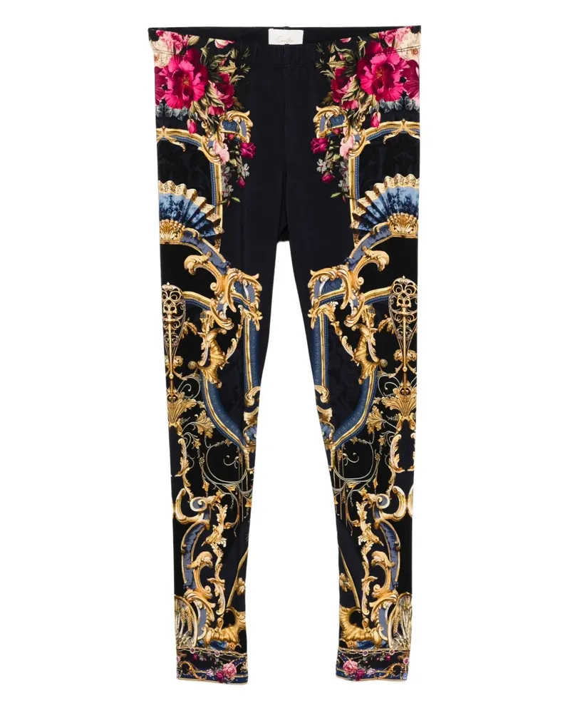 Camilla Ornate On A Plate Leggings - Schwarz Schwarz