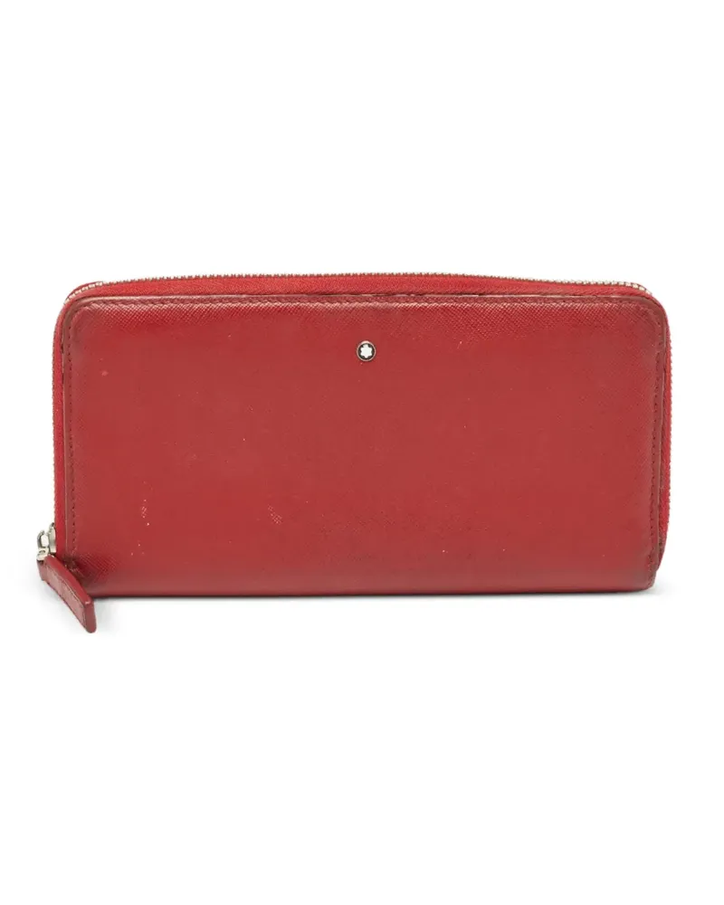 Montblanc Portemonnaie mit Reißverschluss - Rot Rot