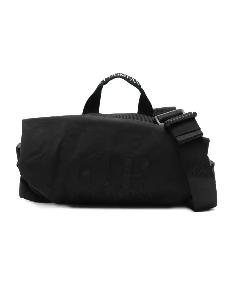C.P. Company Gürteltasche mit Logo-Stickerei - Schwarz Schwarz