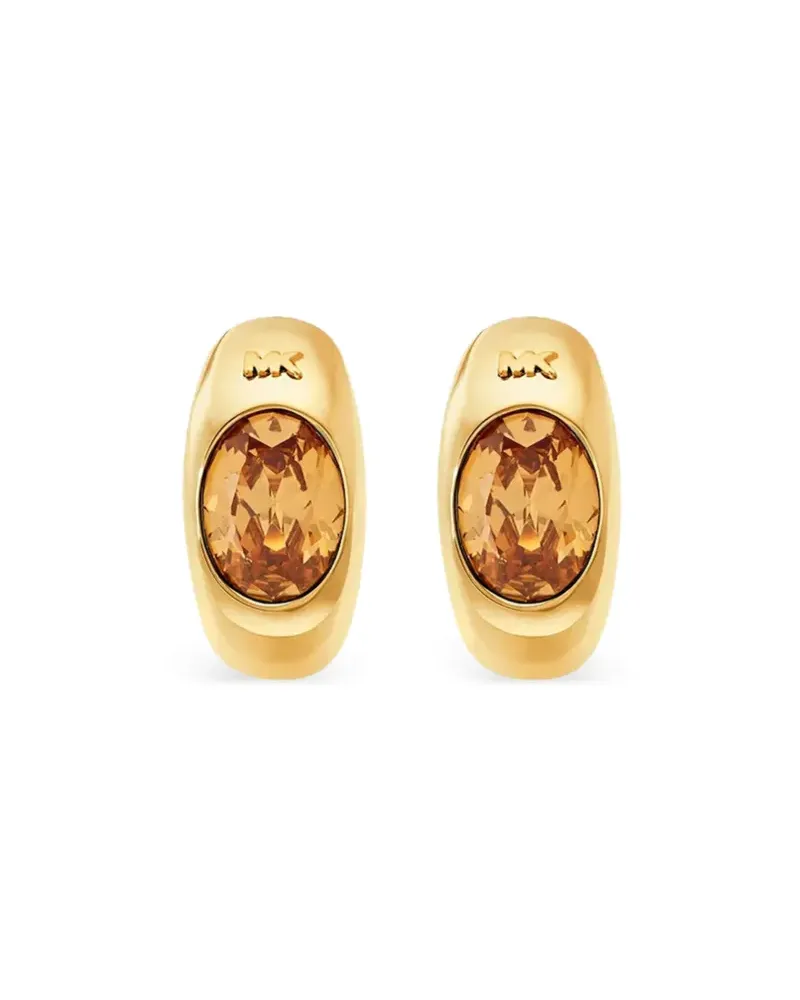Michael Kors Kristallverzierte Creolen - Gold Gold