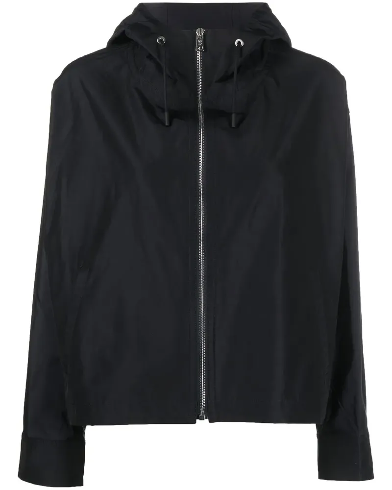 Yves Salomon Kapuzenjacke mit Reißverschluss - Blau Blau