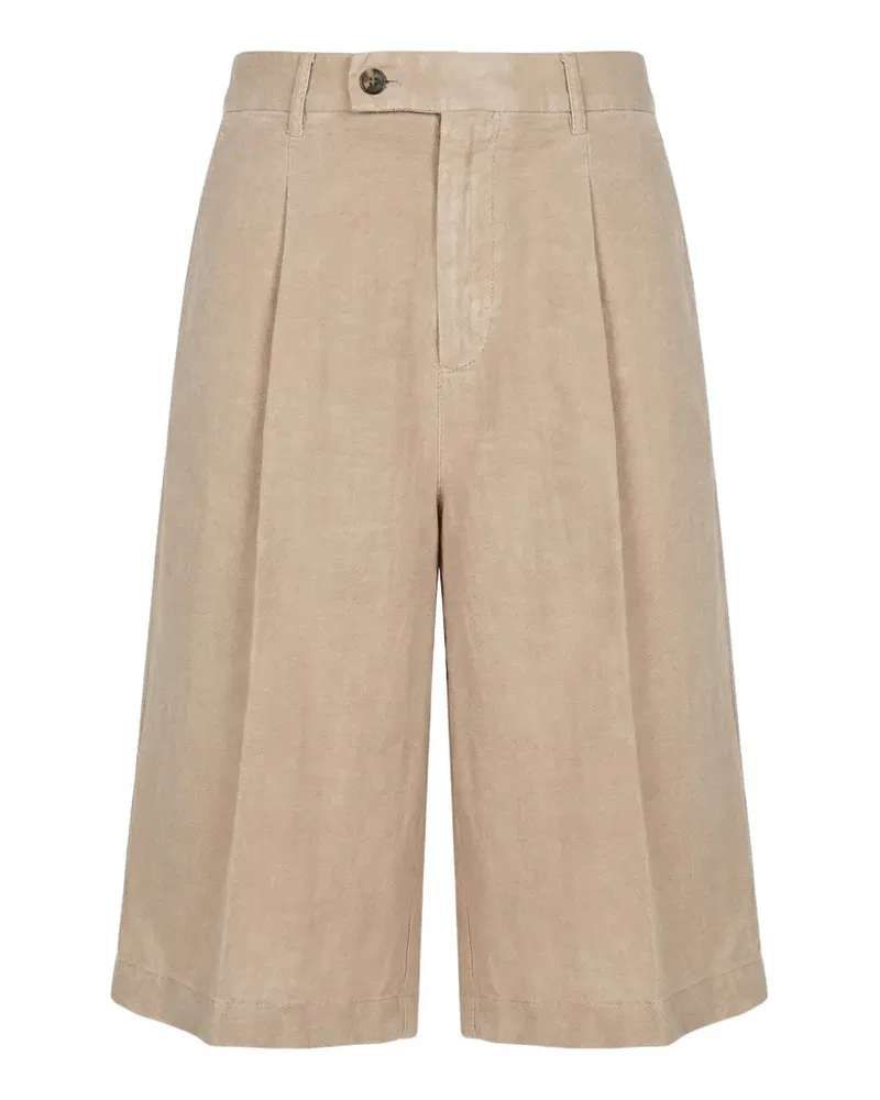 Berwich Shorts mit Falten - Nude Nude