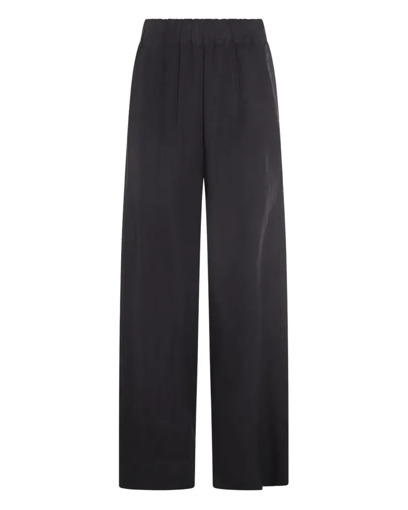 Malo Hose aus Leinen - Blau Blau