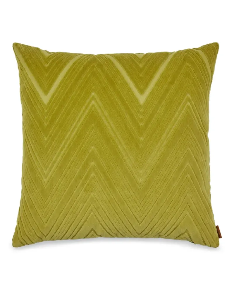 Missoni Home Kissen mit Zickzackmuster (40,64cm x 40,64cm) - Grün Grün