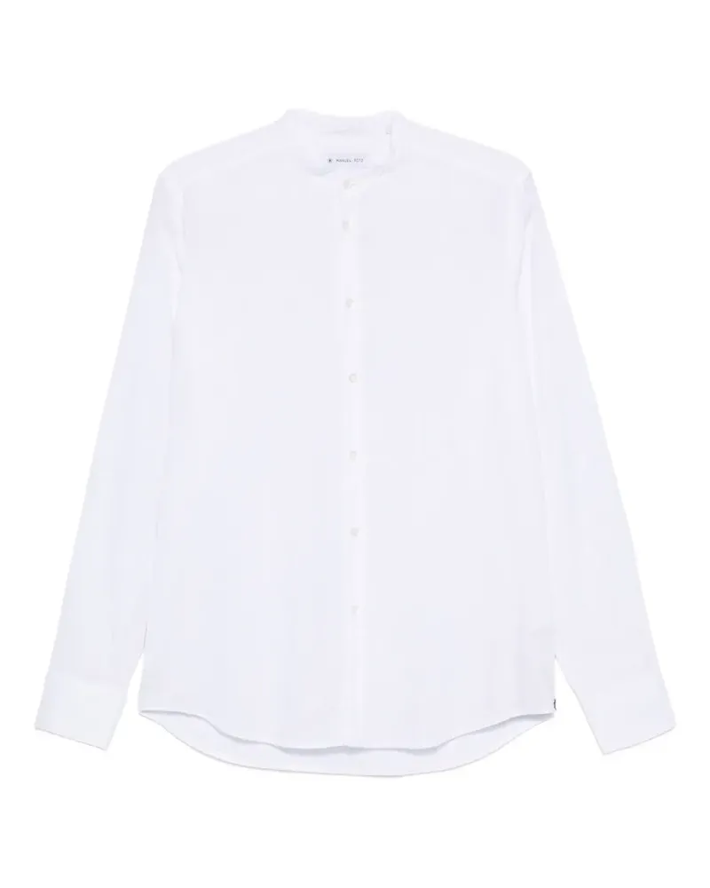 Manuel Ritz Klassisches Hemd - Weiß Weiß