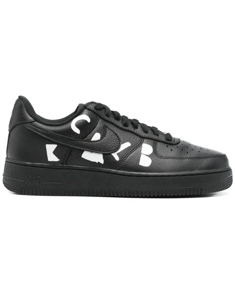 Comme des Garçons x Nike Air Force 1 Low Retro Sneakers - Schwarz Schwarz