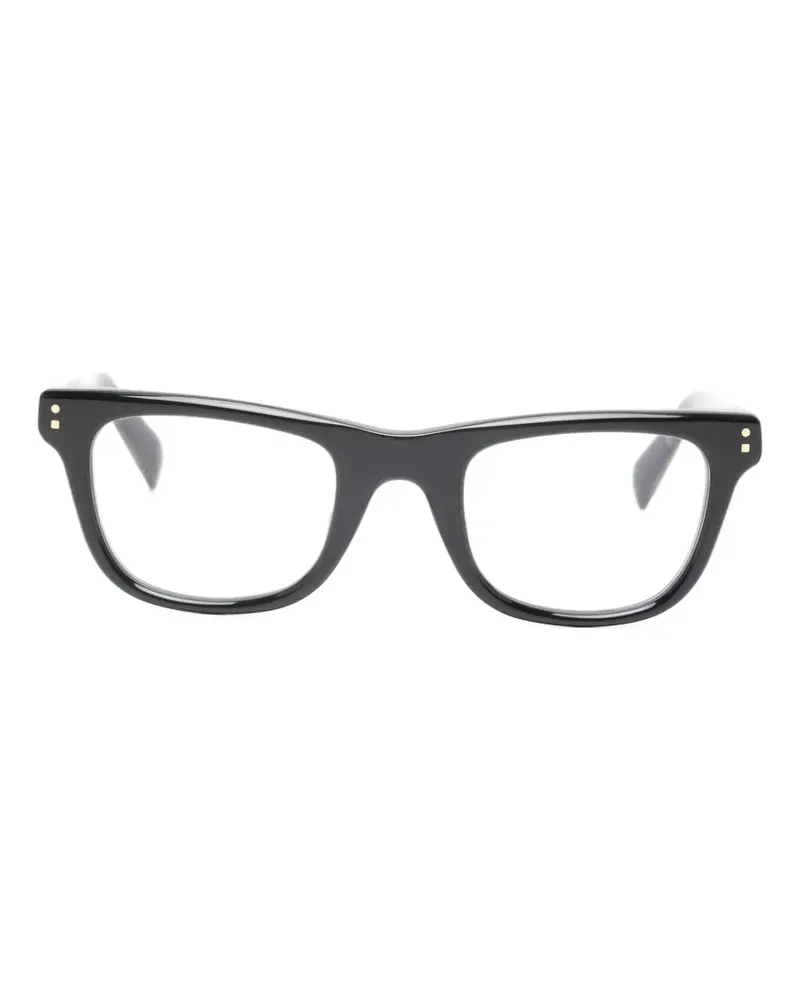 Jacquemus Brille mit eckigem Gestell - Schwarz Schwarz
