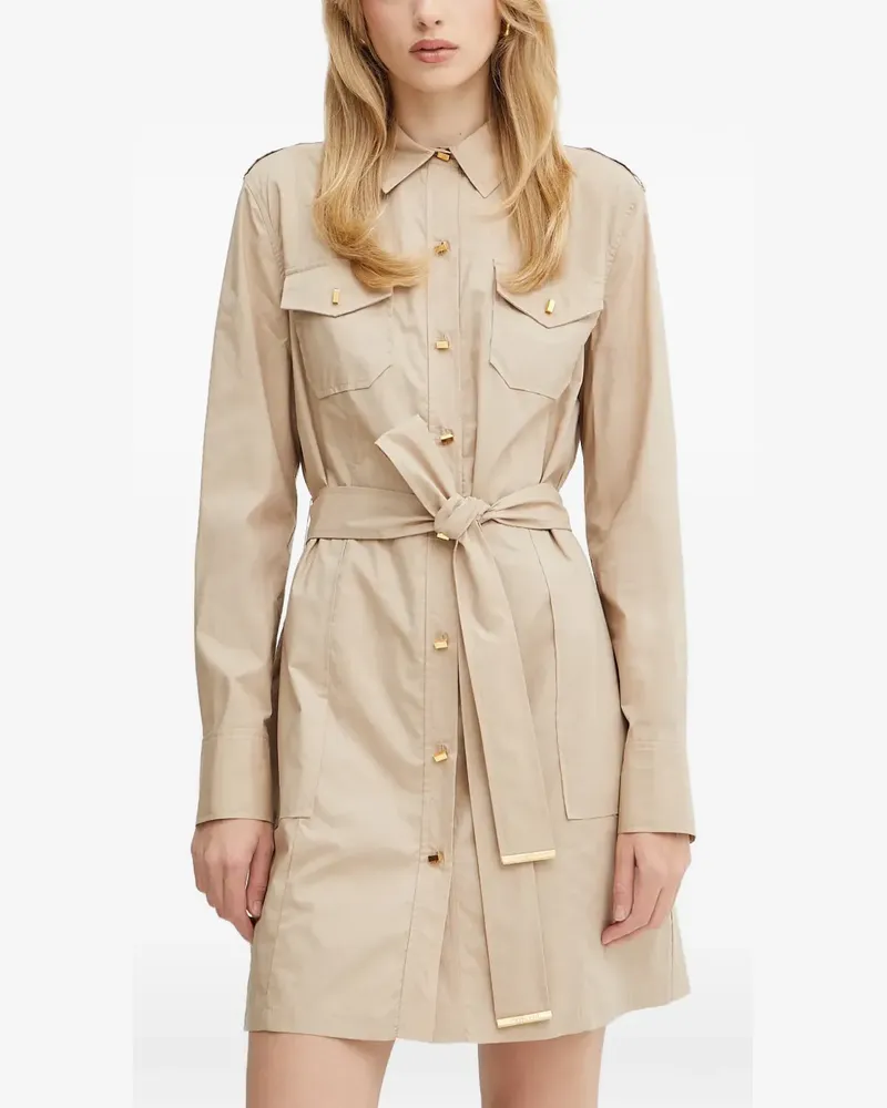 MARCIANO Los Angeles Minikleid mit Gürtel - Nude Nude