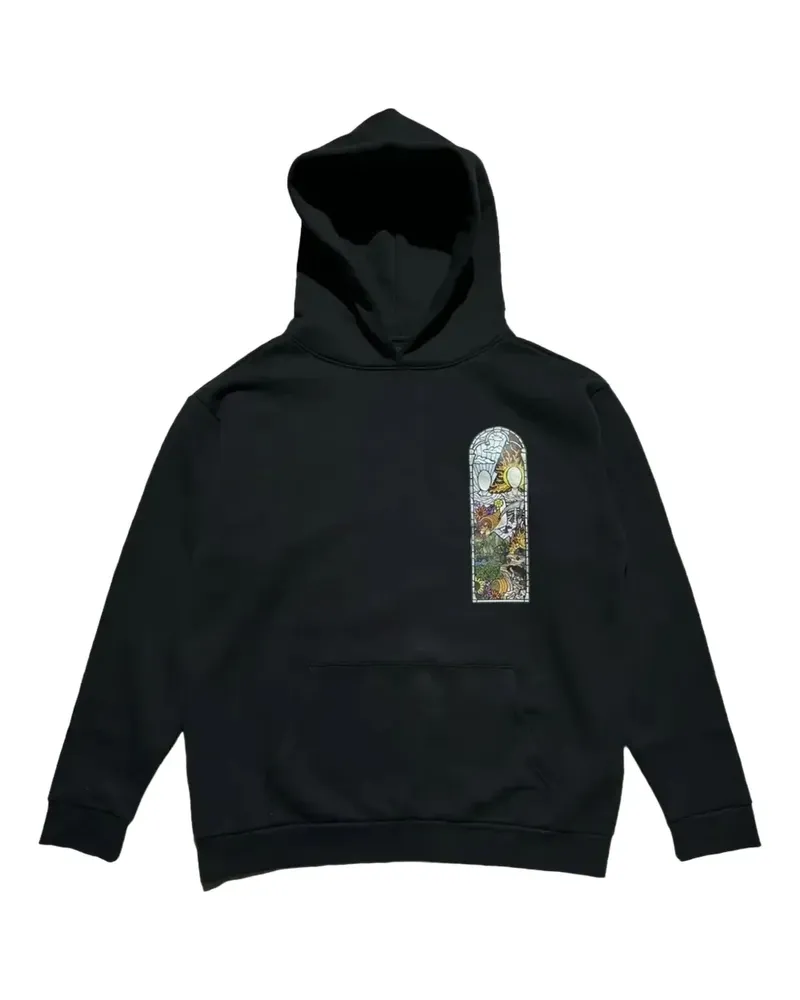 WHO DECIDES WAR x Scarce Cathedral Hoodie - Schwarz Schwarz