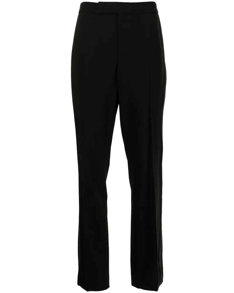 Ralph Lauren Hose mit hohem Bund - Schwarz Schwarz