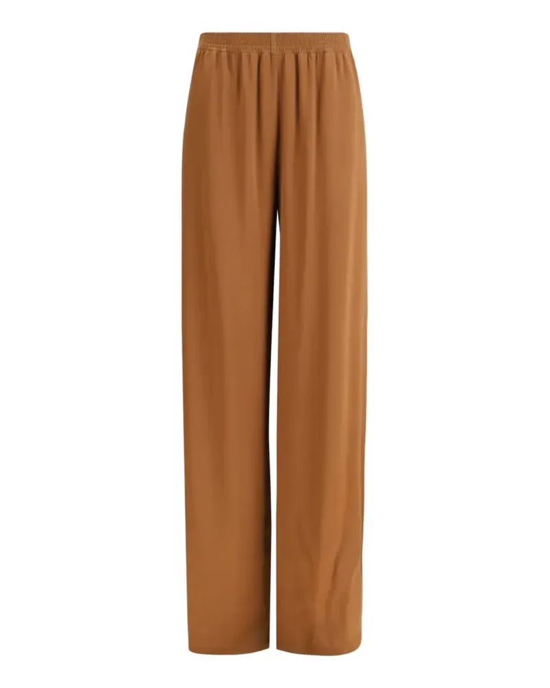 Fabiana Filippi elasticated wide-leg trousers - Braun Braun