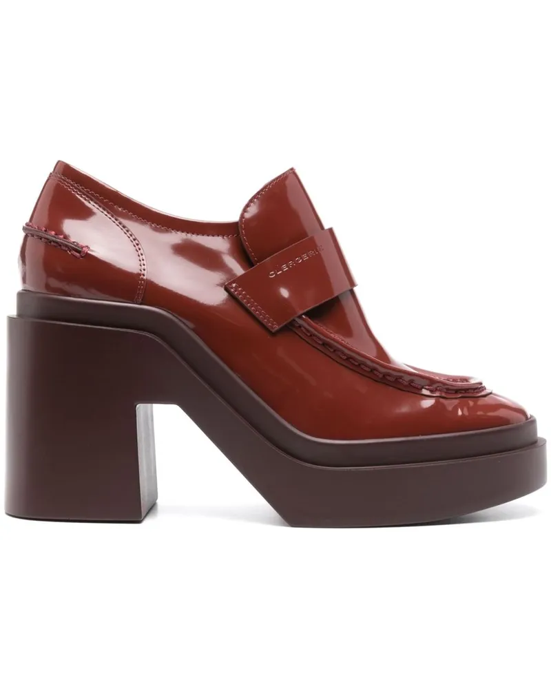 Robert Clergerie Netta Loafer 100mm - Rot Rot