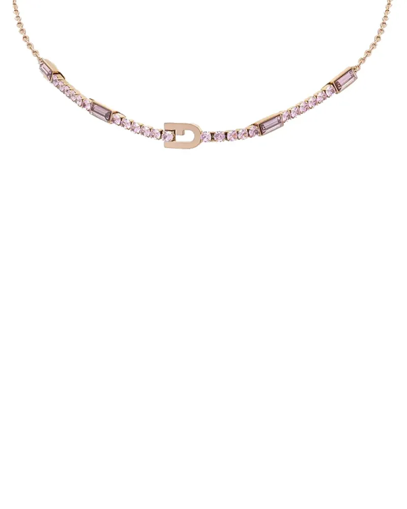 Furla Verzierte Halskette - Rosa Rosa