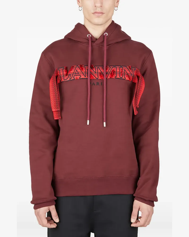 Lanvin Curb Hoodie - Rot Rot