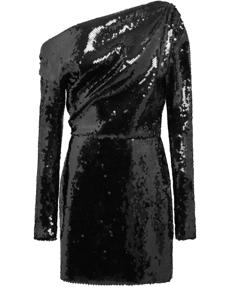 16ARLINGTON Lano Minikleid - Schwarz Schwarz