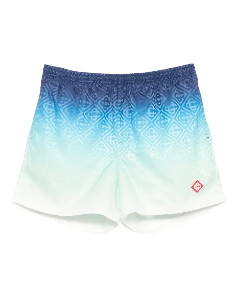 Casablanca Paris Badeshorts mit Farbverlauf - Blau Blau