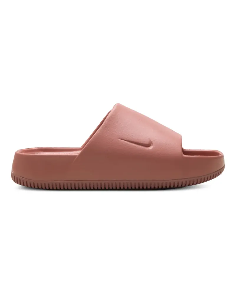 Nike Calm Pantoletten mit Logo-Detail - Rosa Rosa