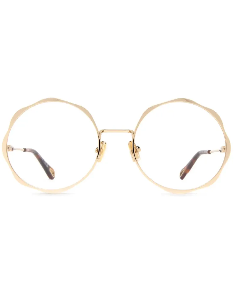 Chloé Brille mit rundem Gestell - Gold Gold
