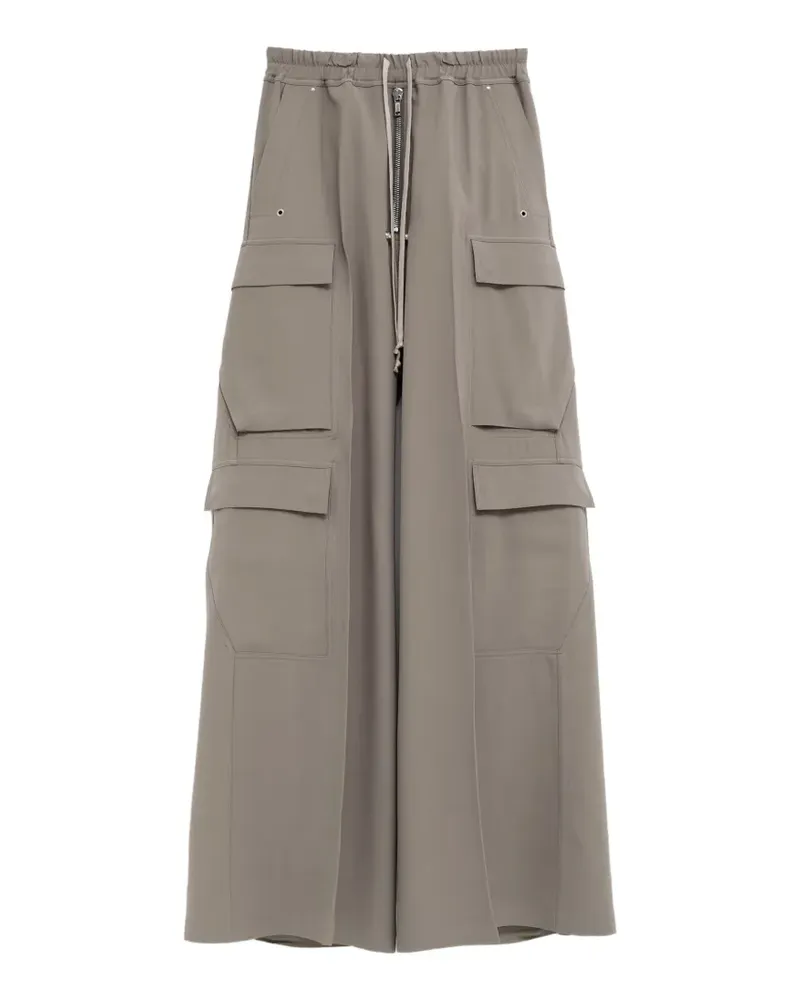 Rick Owens wide-leg cargo pants - Grau Grau