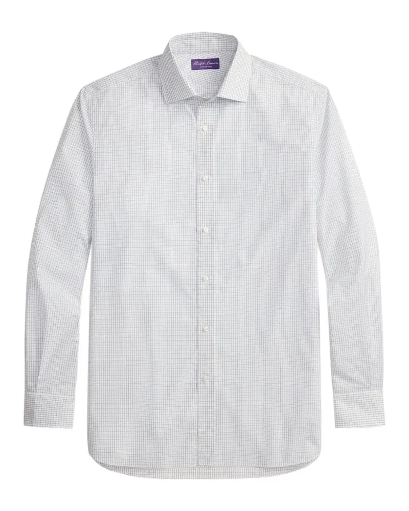 Ralph Lauren check-print shirt - Weiß Weiß