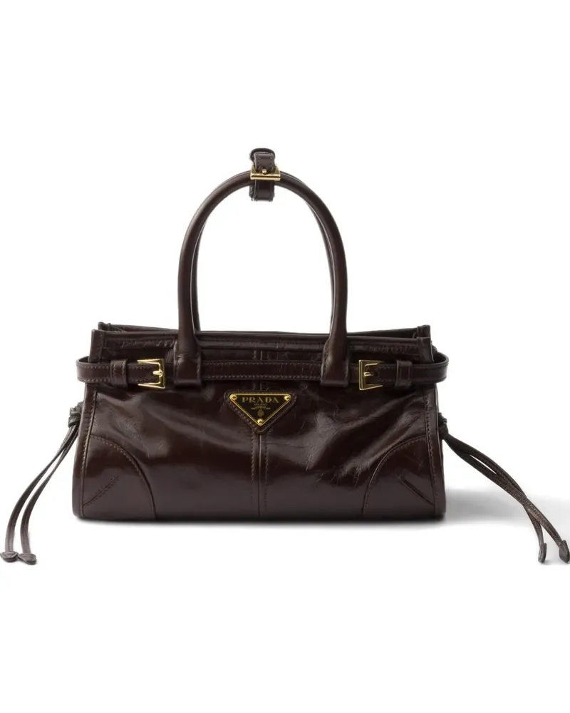 Prada Mini Bonnie Tote Bag - Braun Braun