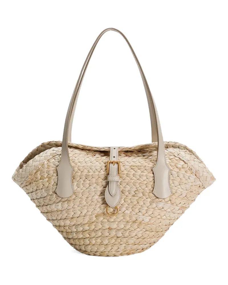 Dolce & Gabbana Shopper aus Bast - Nude Nude