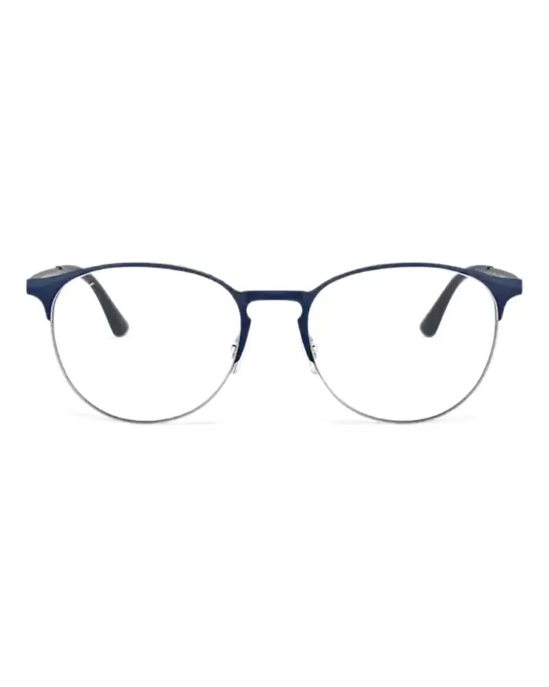Ray Ban Runde Brille - Blau Blau