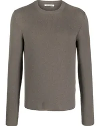 Our Legacy Gerippter Pullover aus Merinowolle Grau