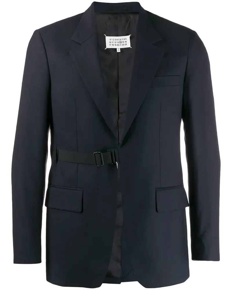 Maison Margiela Sakko mit Riemen - Blau Blau